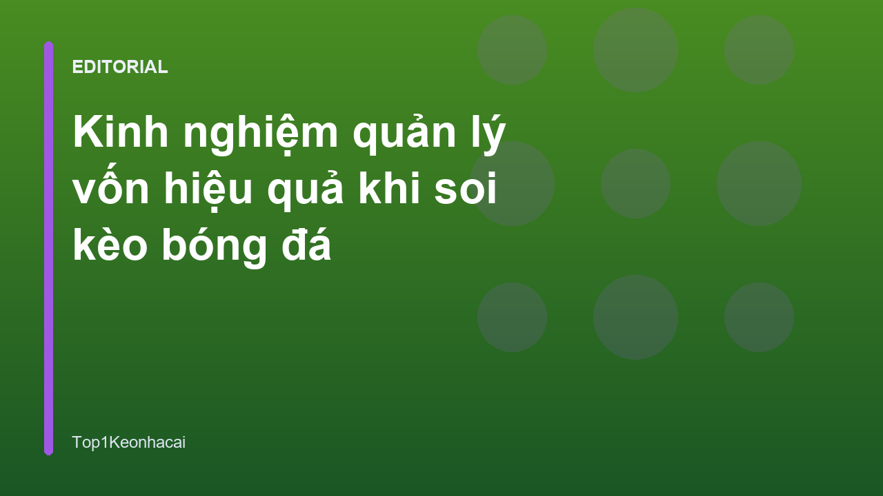 Người chơi đang phân tích bảng kèo và quản lý tài chính